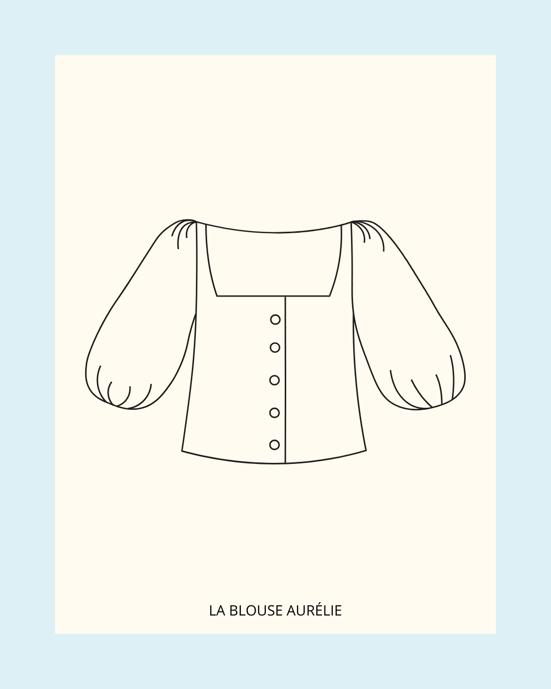 The Aurélie blouse