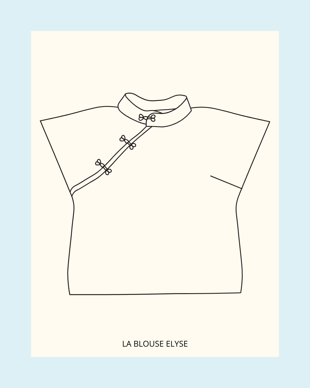 The Elyse blouse